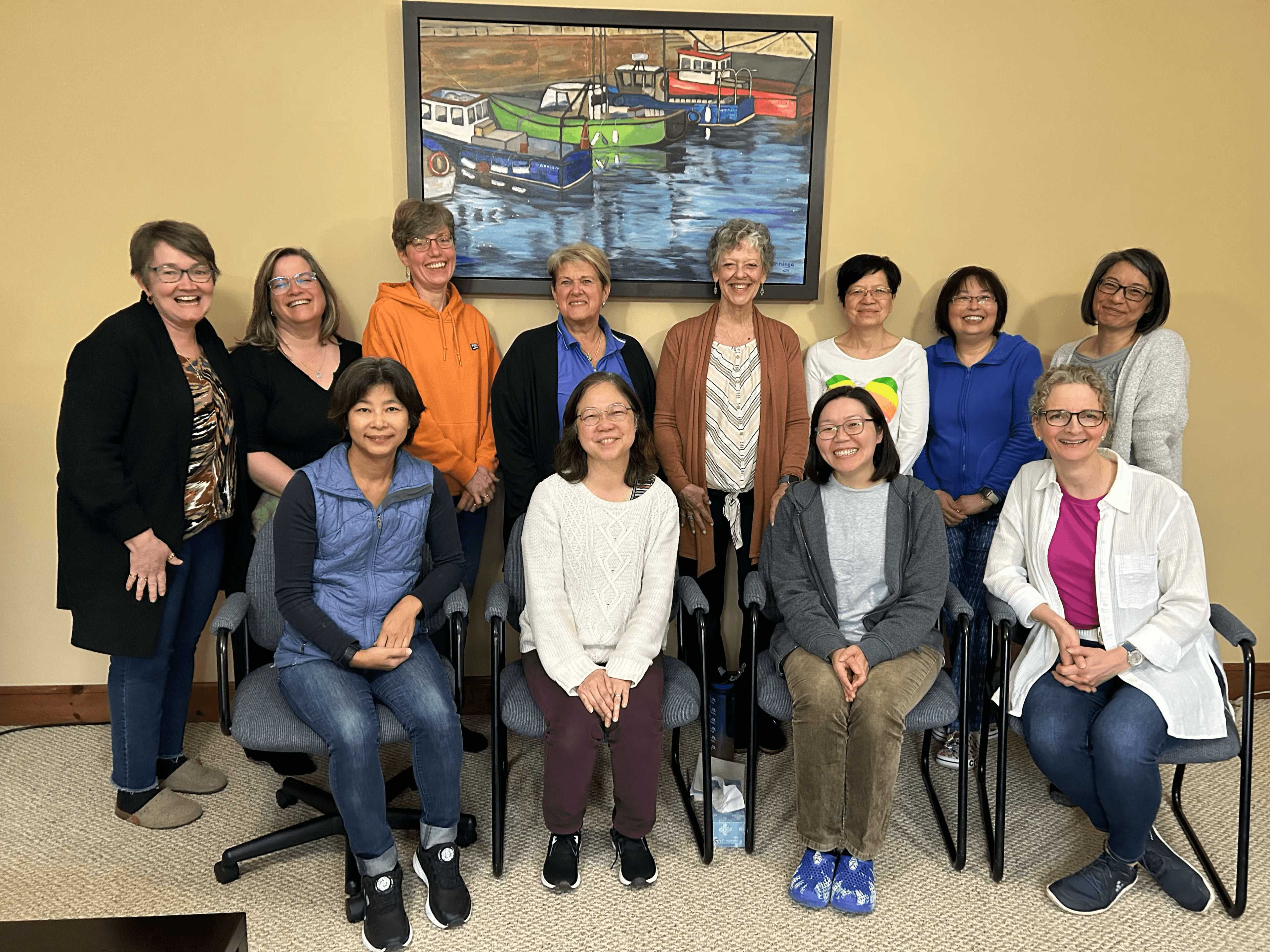 A cohort of Spiritual Directors from the SDLC community gathered together